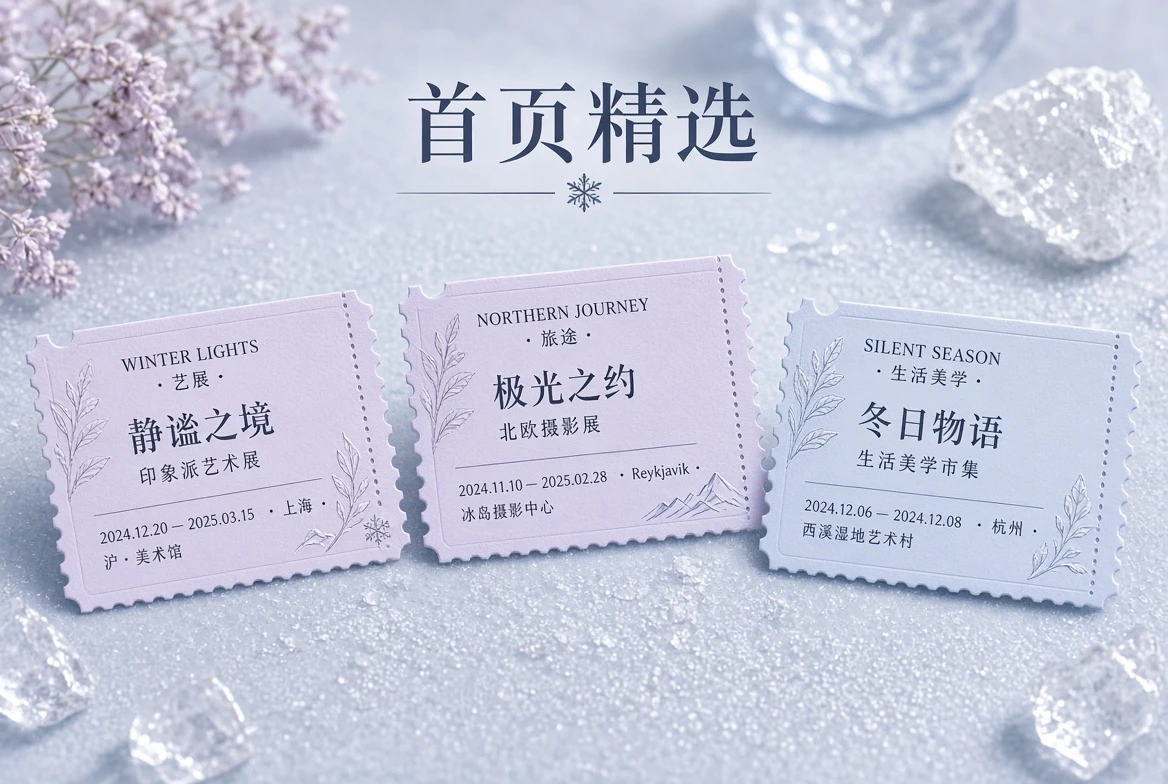 首页精选内容导览